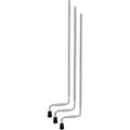 DW Aluminum Full Suspension Floor Tom Legs (Set of 3)