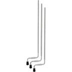 DW Aluminum Full Suspension Floor Tom Legs (Set of 3)