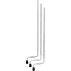 DW Aluminum Full Suspension Floor Tom Legs (Set of 3)