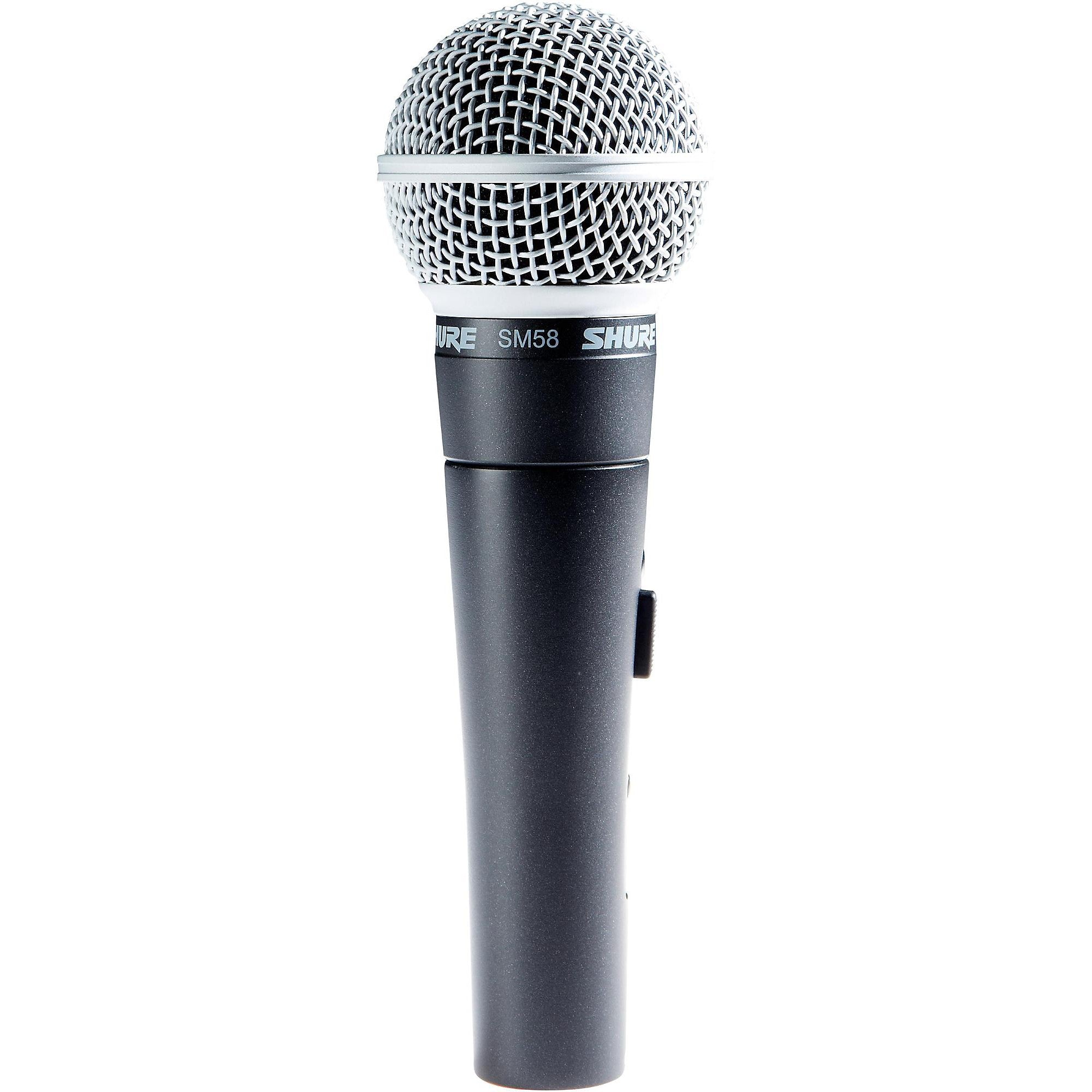 Shure SM58S Dynamic Mic With Switch