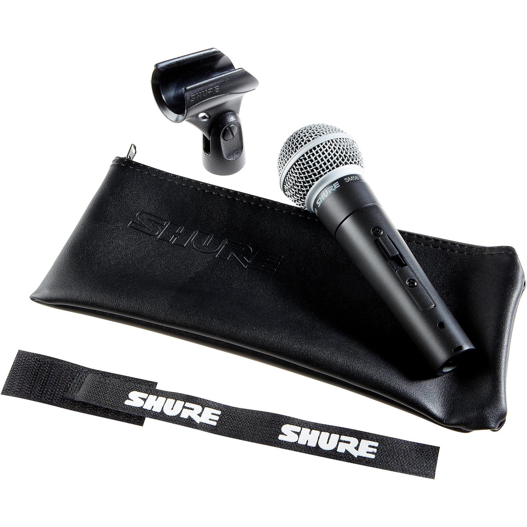 Shure SM58S Dynamic Mic With Switch