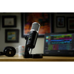 PreSonus Revelator USB-C Compatible Microphone With StudioLive Black