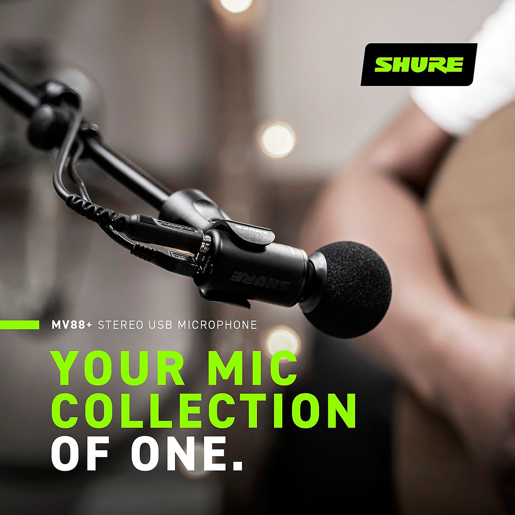Shure MV88+ Stereo USB Microphone