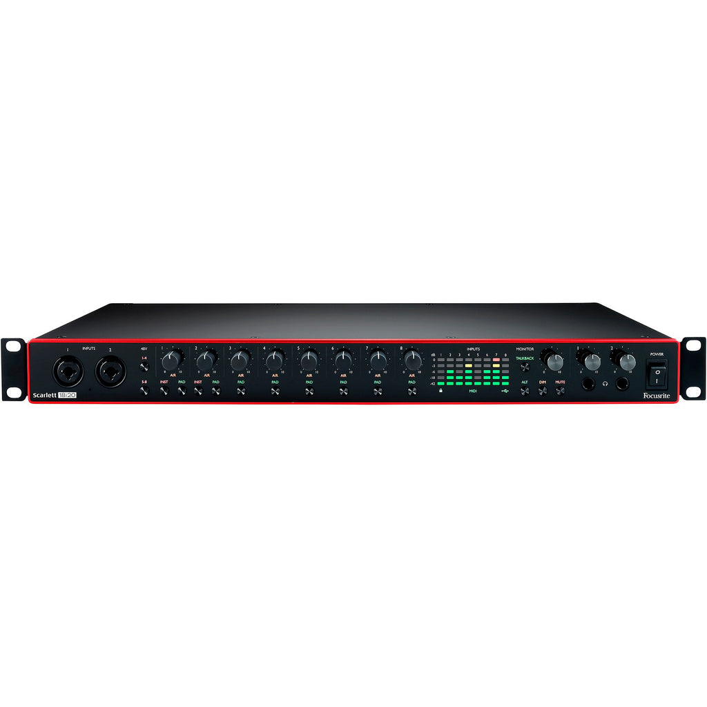 Focusrite Scarlett 18i20 USB Audio Interface (Gen 3)