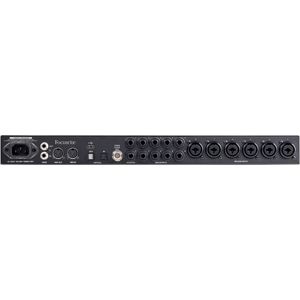 Focusrite Clarett+ 8Pre USB Audio Interface