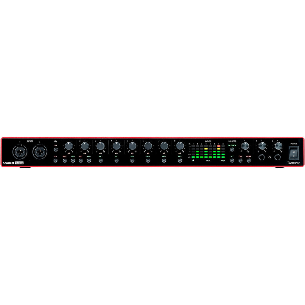 Focusrite Scarlett 18i20 USB Audio Interface (Gen 3)