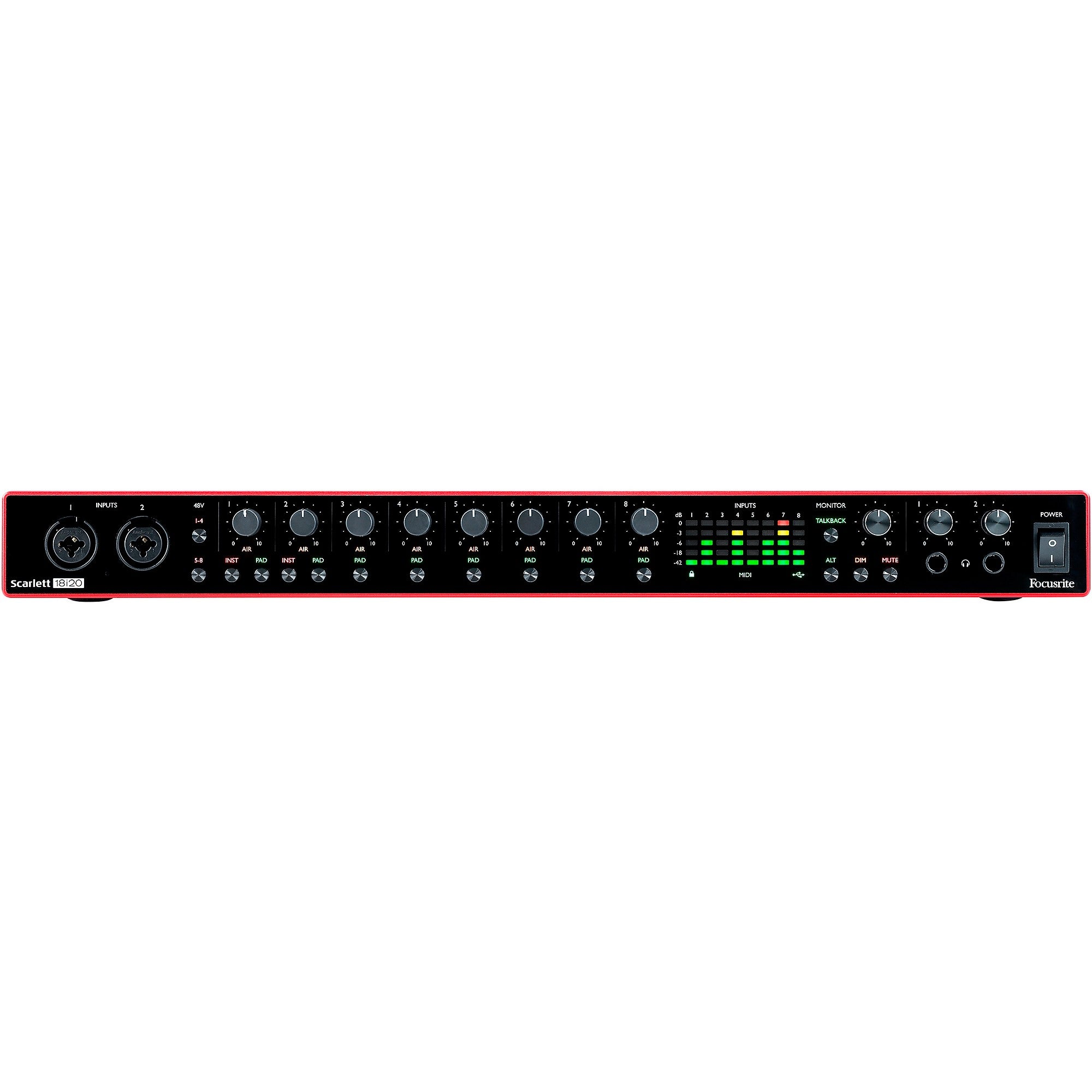 Focusrite Scarlett 18i20 USB Audio Interface (Gen 3)