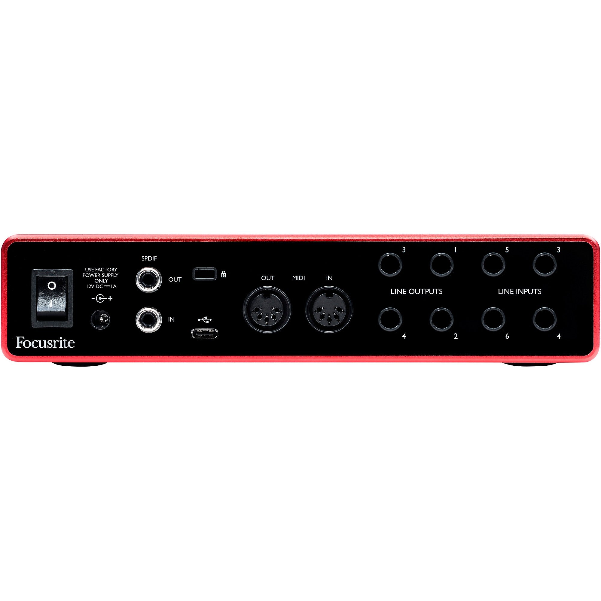 Focusrite Scarlett 8i6 USB Audio Interface (Gen 3)