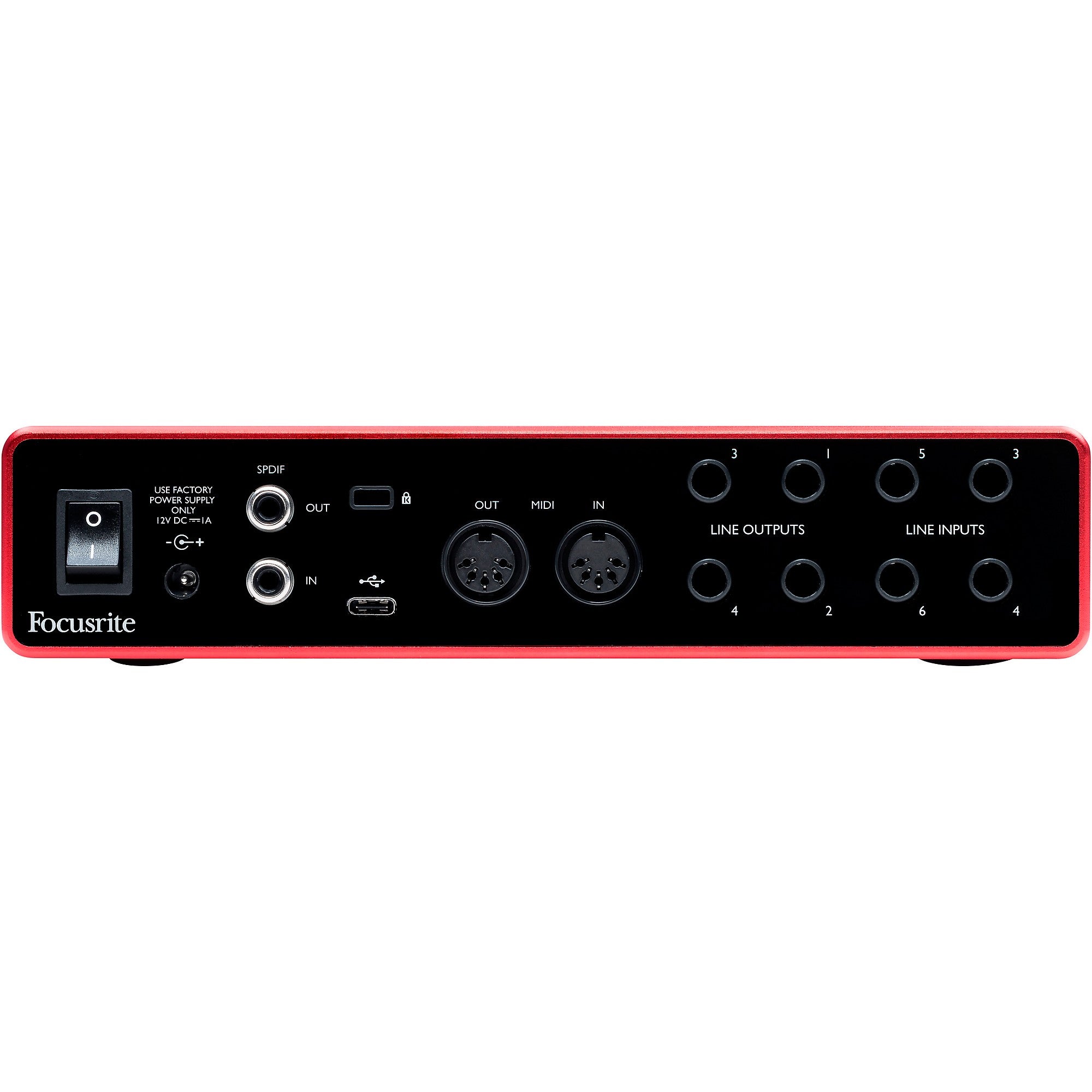 Focusrite Scarlett 8i6 USB Audio Interface (Gen 3)