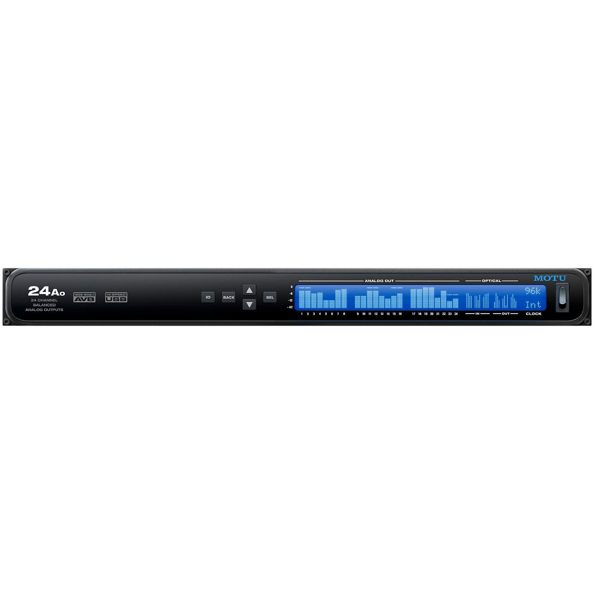 MOTU 24Ao USB/AVB Ethernet Audio Interface