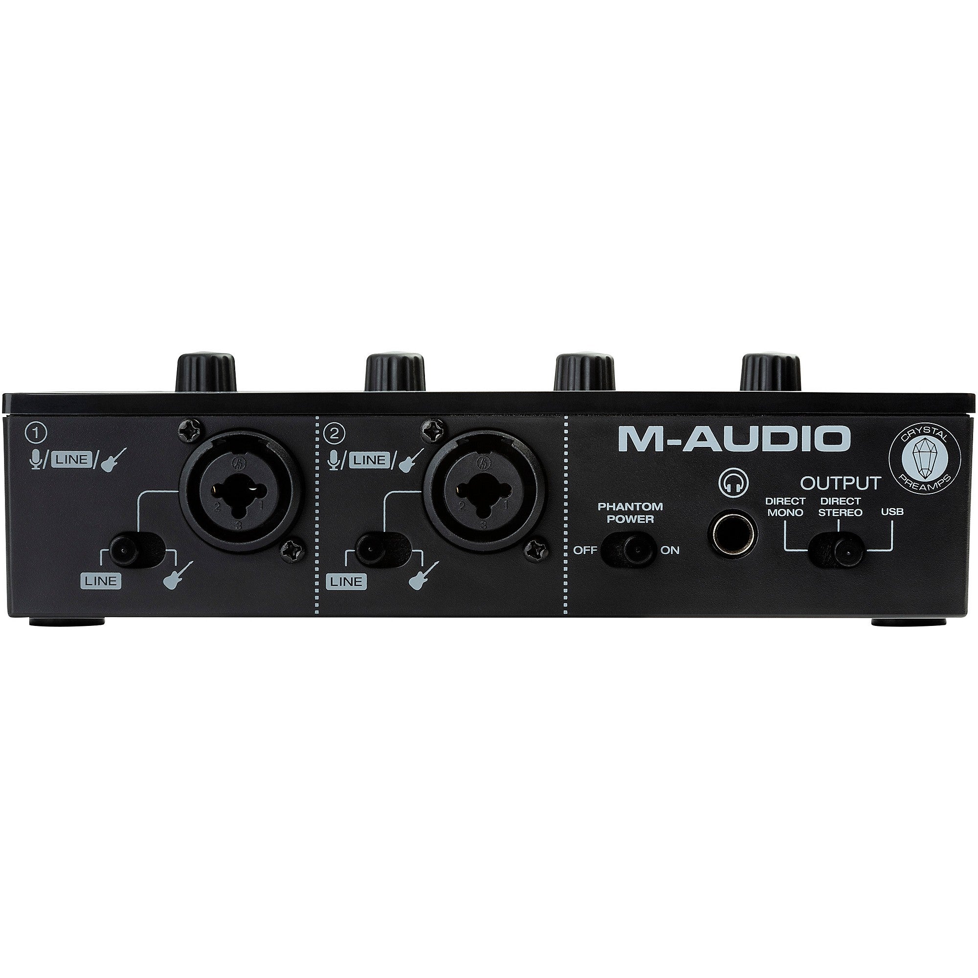 M-Audio M-Track Duo 2-Channel USB Audio Interface