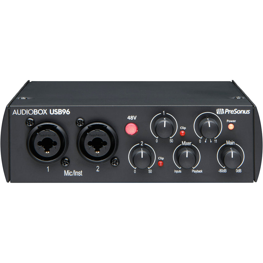 PreSonus AudioBox USB 96K 25th Anniversary Edition Audio Interface Black