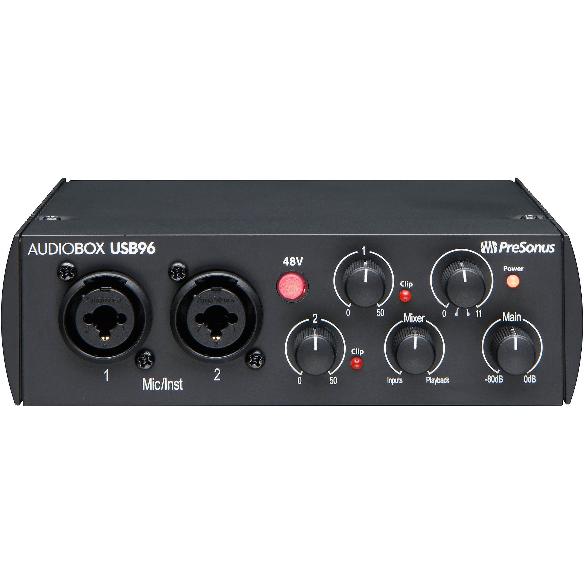 PreSonus AudioBox USB 96K 25th Anniversary Edition Audio Interface Black