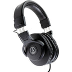 Audio-Technica ATH-M30x Closed-Back Professional Studio Monitor Headphones Black