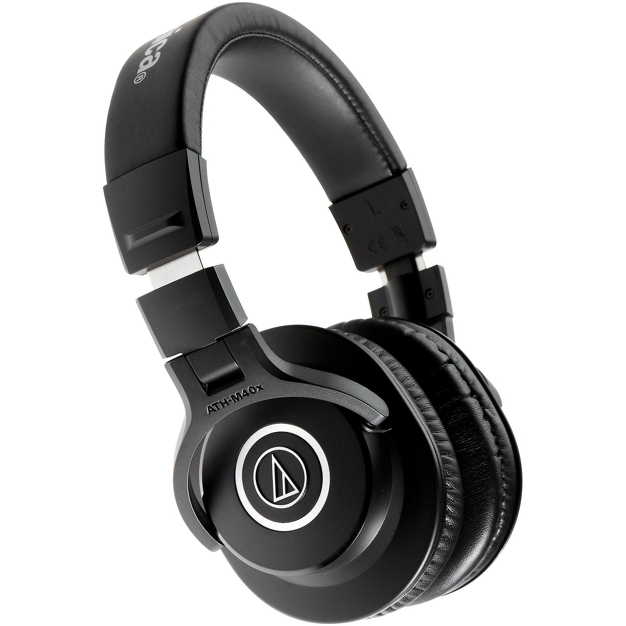 Audio-Technica ATH-M40x Closed-Back Professional Studio Monitor Headphones Black