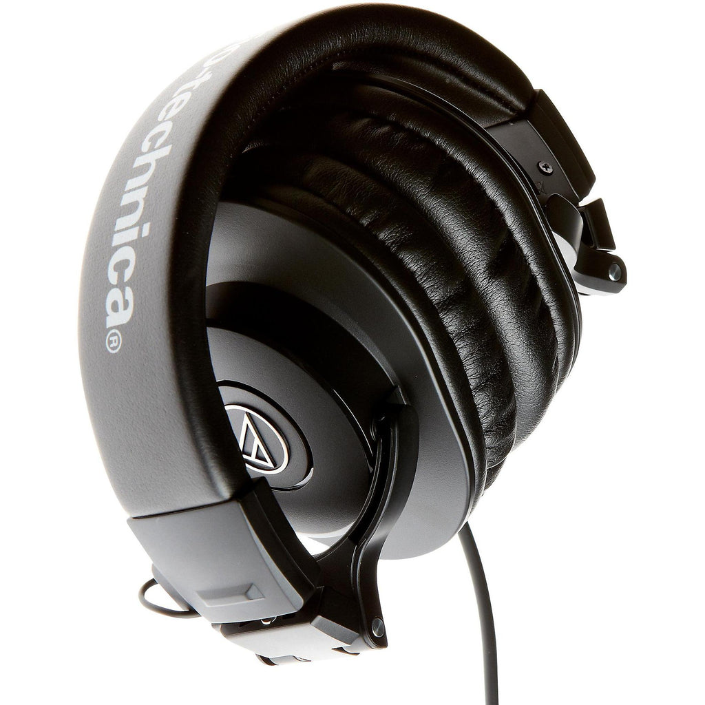 Audio-Technica ATH-M30x Closed-Back Professional Studio Monitor Headphones Black