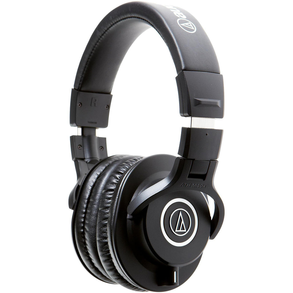 Audio-Technica ATH-M40x Closed-Back Professional Studio Monitor Headphones Black