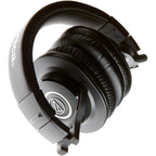 Audio-Technica ATH-M40x Closed-Back Professional Studio Monitor Headphones Black