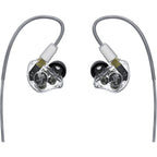 Mackie MP-320 In-Ear Monitors With Triple Dynamic Drivers Clear