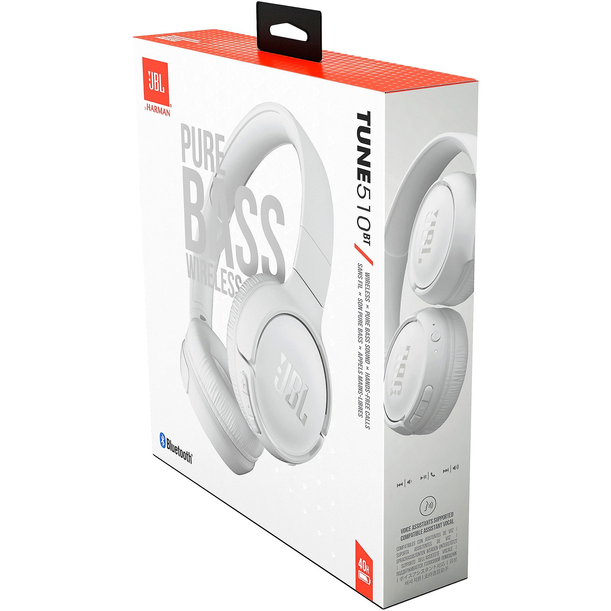 JBL TUNE510BT Wireless On-Ear Bluetooth Headphones