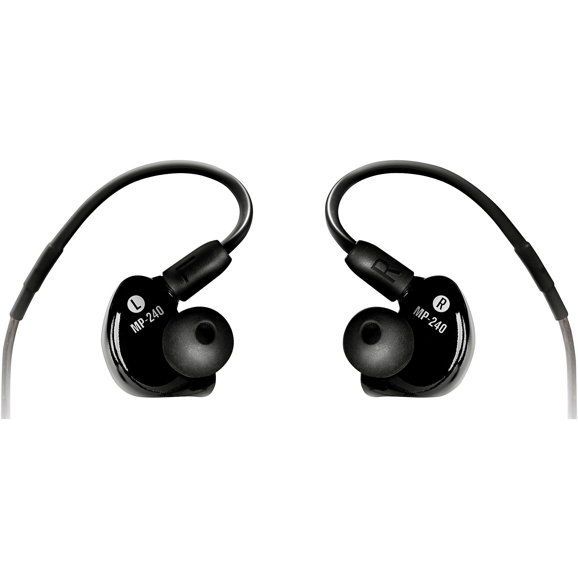 Mackie MP-240 Dual Hybrid Driver Professional In-Ear Monitors Black