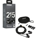 Shure SE215 Dynamic MicroDriver Earphones