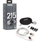 Shure SE215 Dynamic MicroDriver Earphones