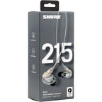 Shure SE215 Dynamic MicroDriver Earphones