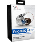 Westone Audio Pro X20 Professional In-Ear Monitors Clear