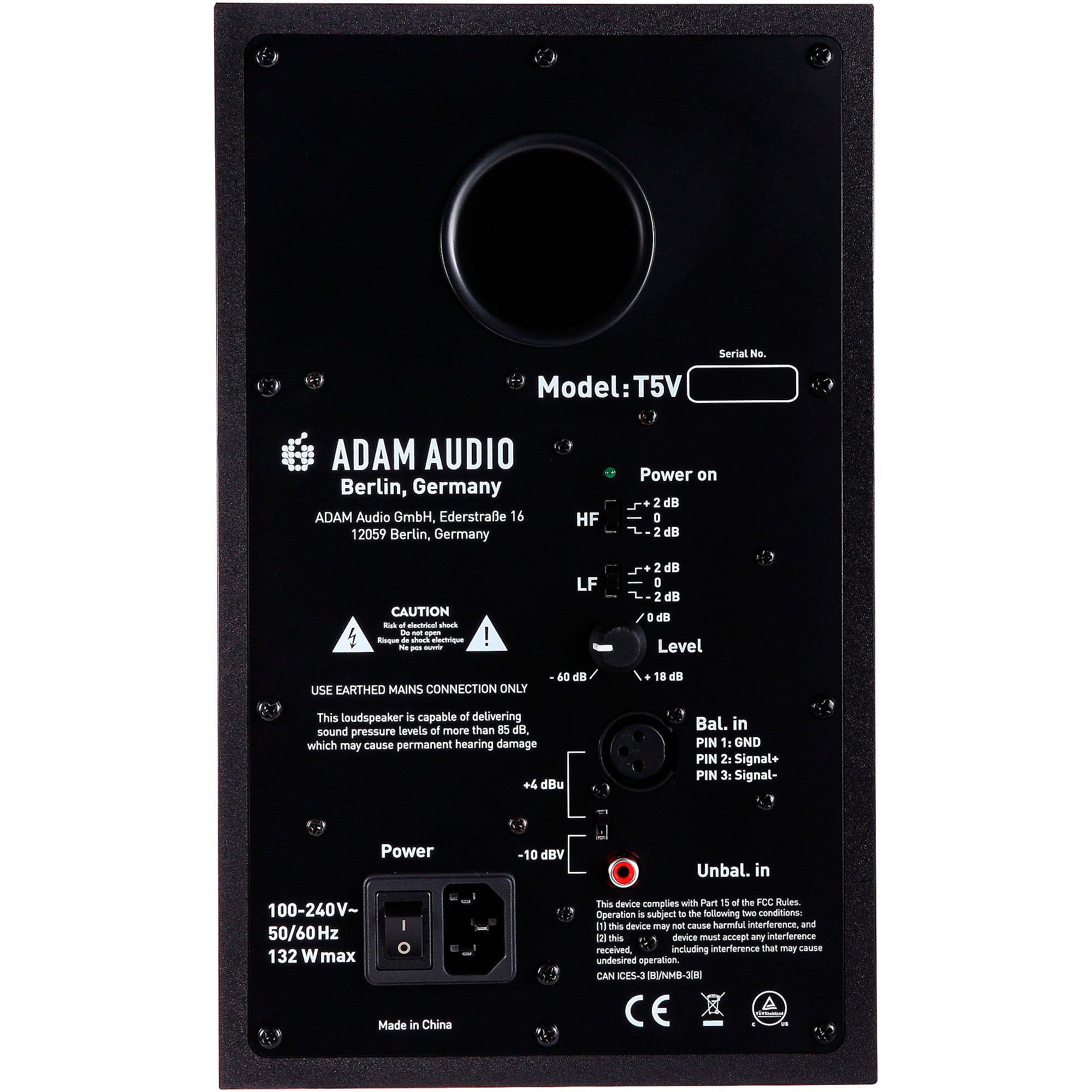 Adam Audio T5V 5-inch Powered Studio Monitor (Each)