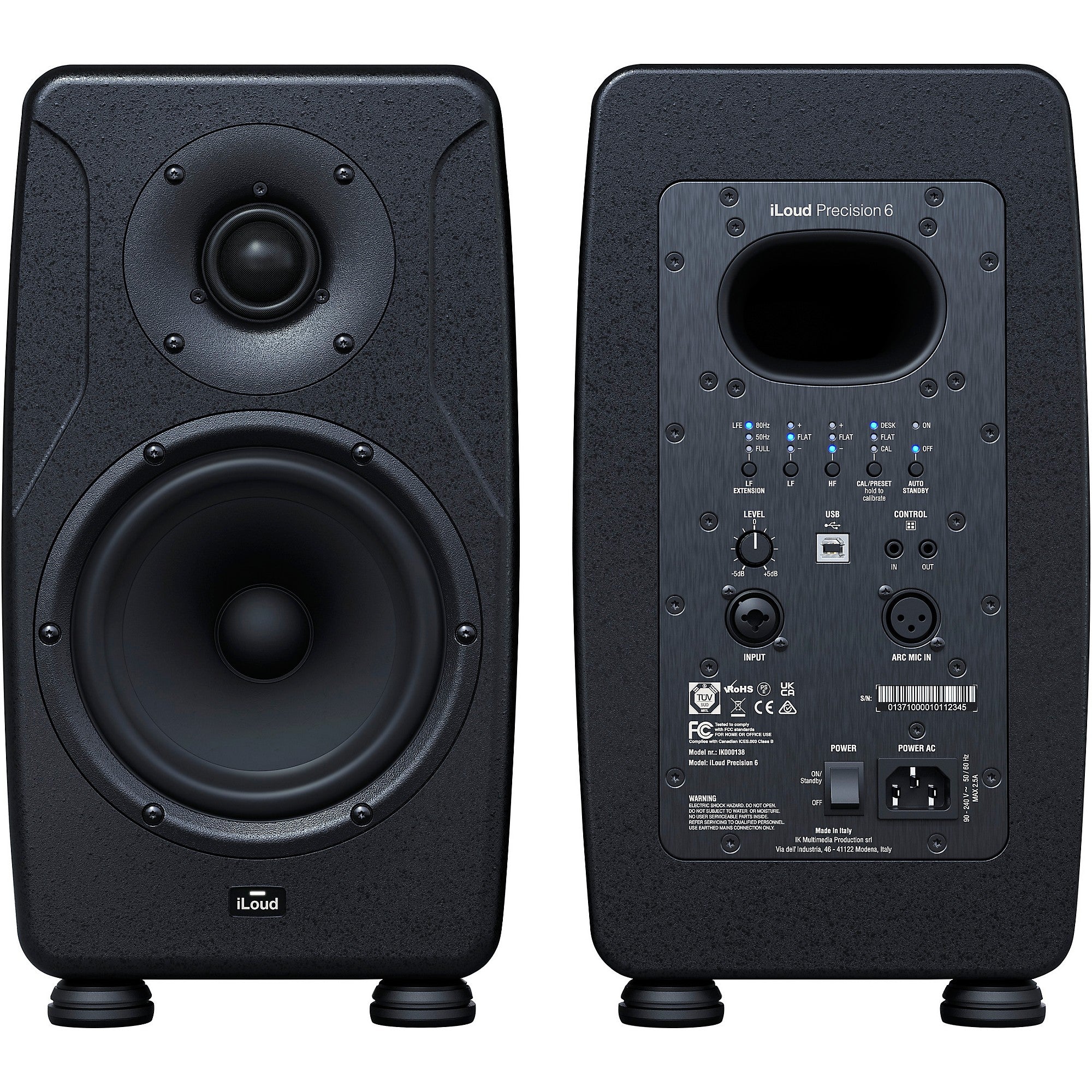 IK Multimedia iLoud Precision 6 Studio Monitor (Each)