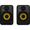 KRK GOAUX4 4-inch Powered Portable Studio Monitor (Pair) Black