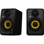 KRK GOAUX3 3-inch Powered Portable Studio Monitor (Pair) Black