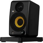 KRK GOAUX3 3-inch Powered Portable Studio Monitor (Pair) Black