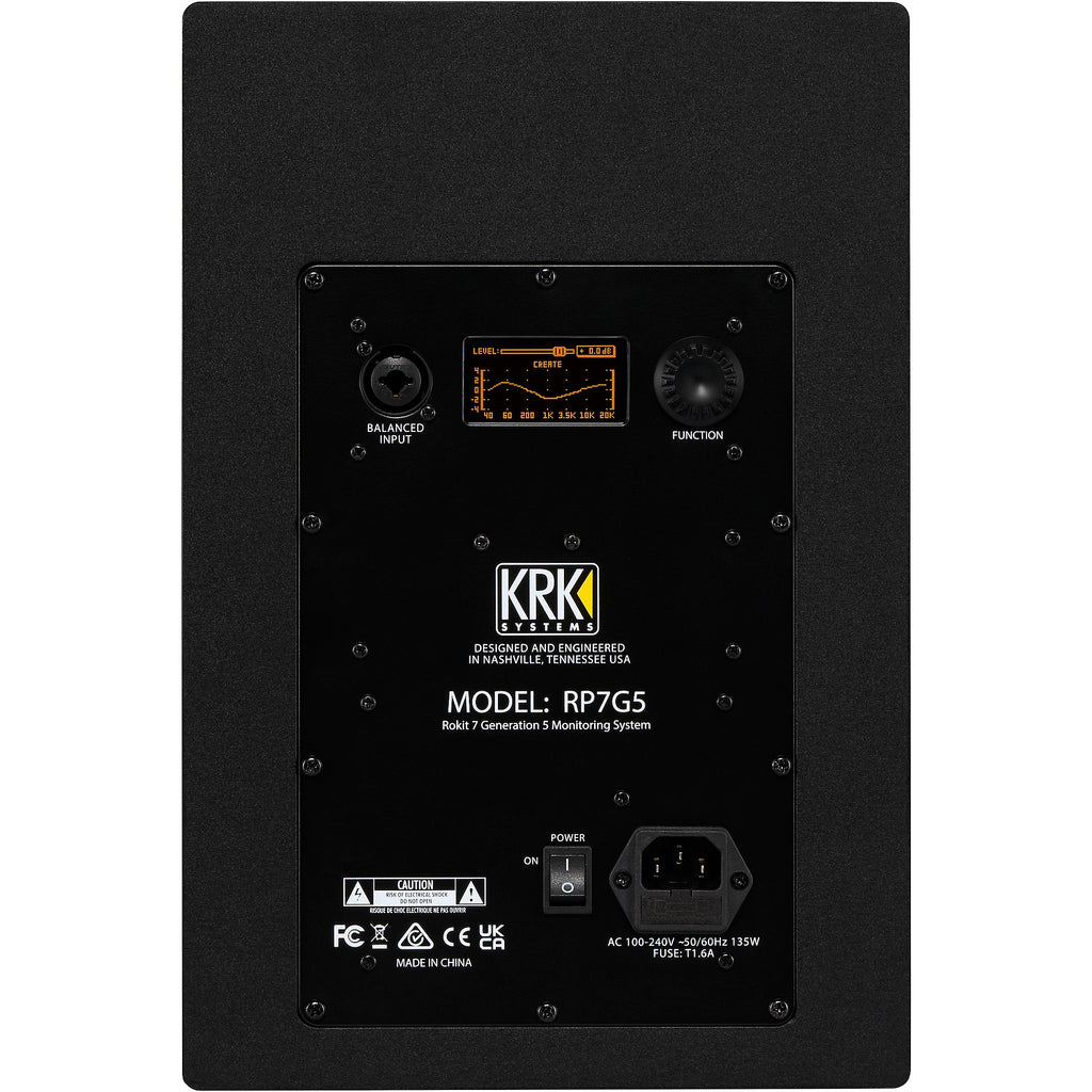 KRK ROKIT 7 Generation Five Powered Studio Monitor 7-inch (Each)