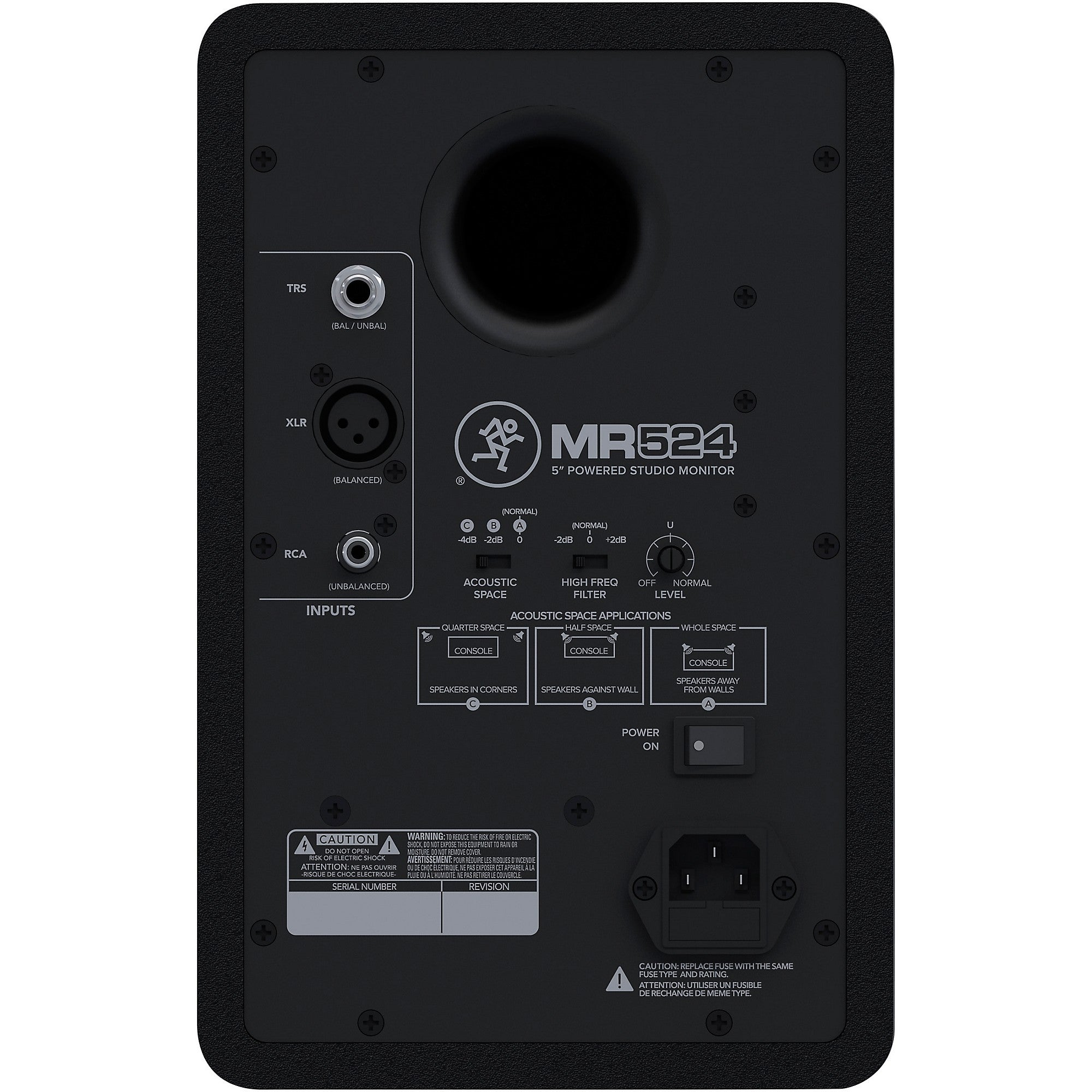 Mackie MR524 5-inch Powered Studio Monitor (Each)