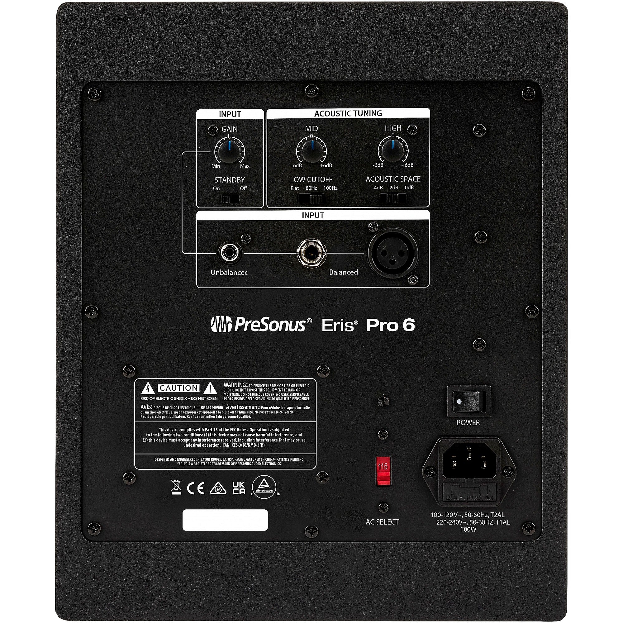 PreSonus Eris Pro 6 Studio Monitor (2nd Gen) (Each)