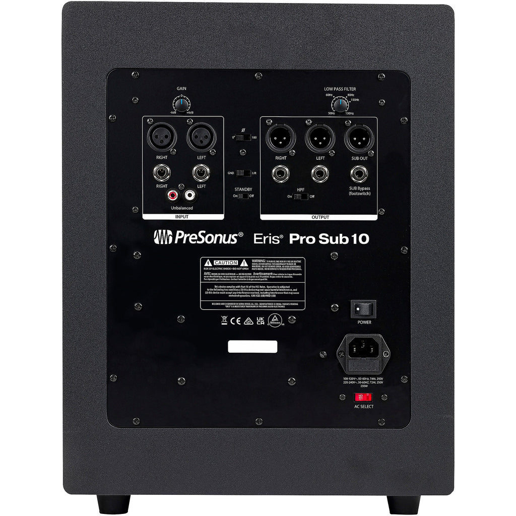 PreSonus Eris Pro Sub 10 (2nd Gen) Studio Subwoofer