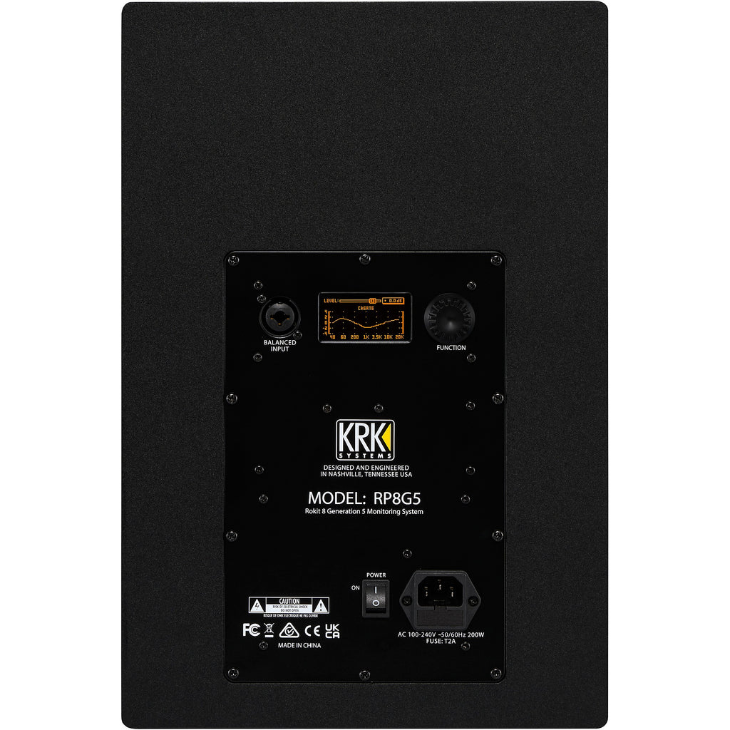 KRK ROKIT 8 Generation Five Powered Studio Monitor 8-inch (Each)