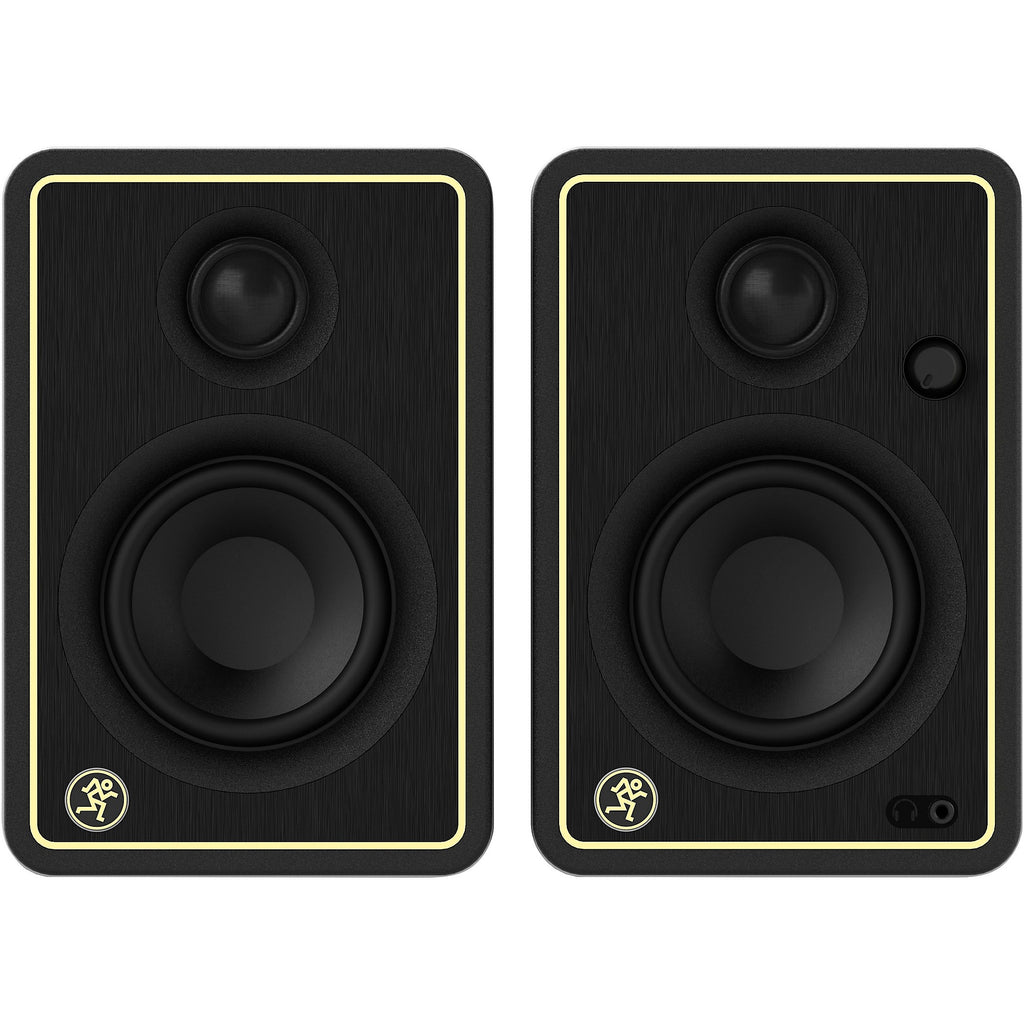 Mackie CR3-X 3-inch Powered Studio Monitors Limited-Edition Gold Trim (Pair)