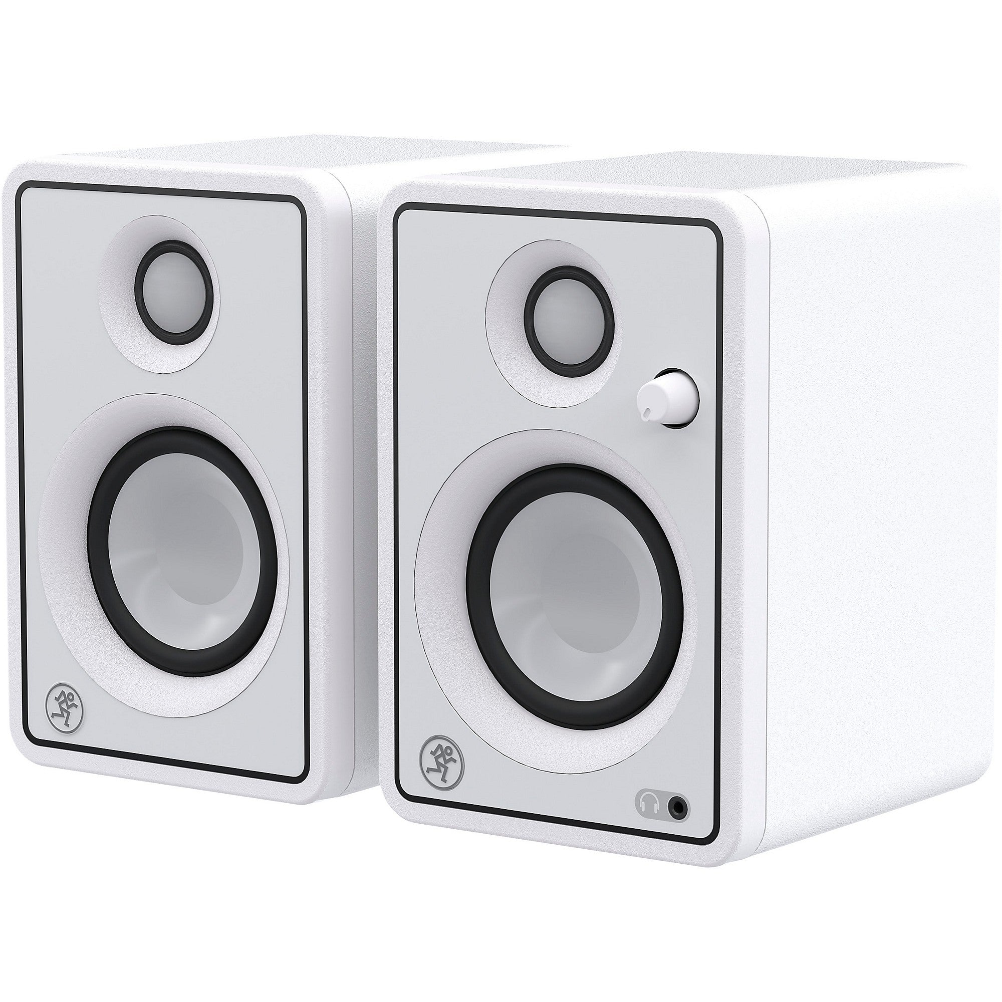 Mackie CR3-XBTLTD-WHT-DRVR 3-inch Multimedia Monitors With Bluetooth in Limited-Edition White