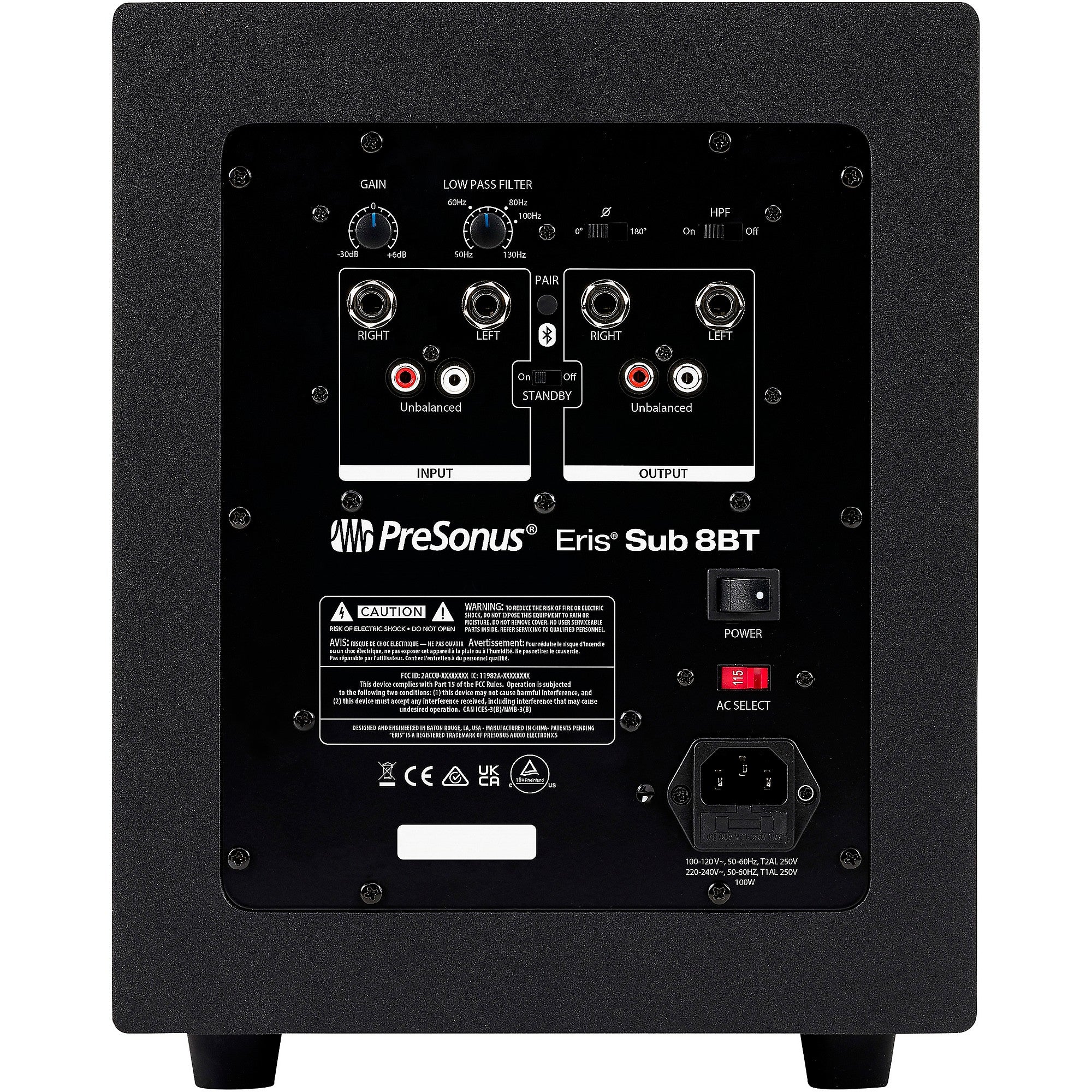 PreSonus Eris Sub 8BT (2nd Gen) Studio Subwoofer