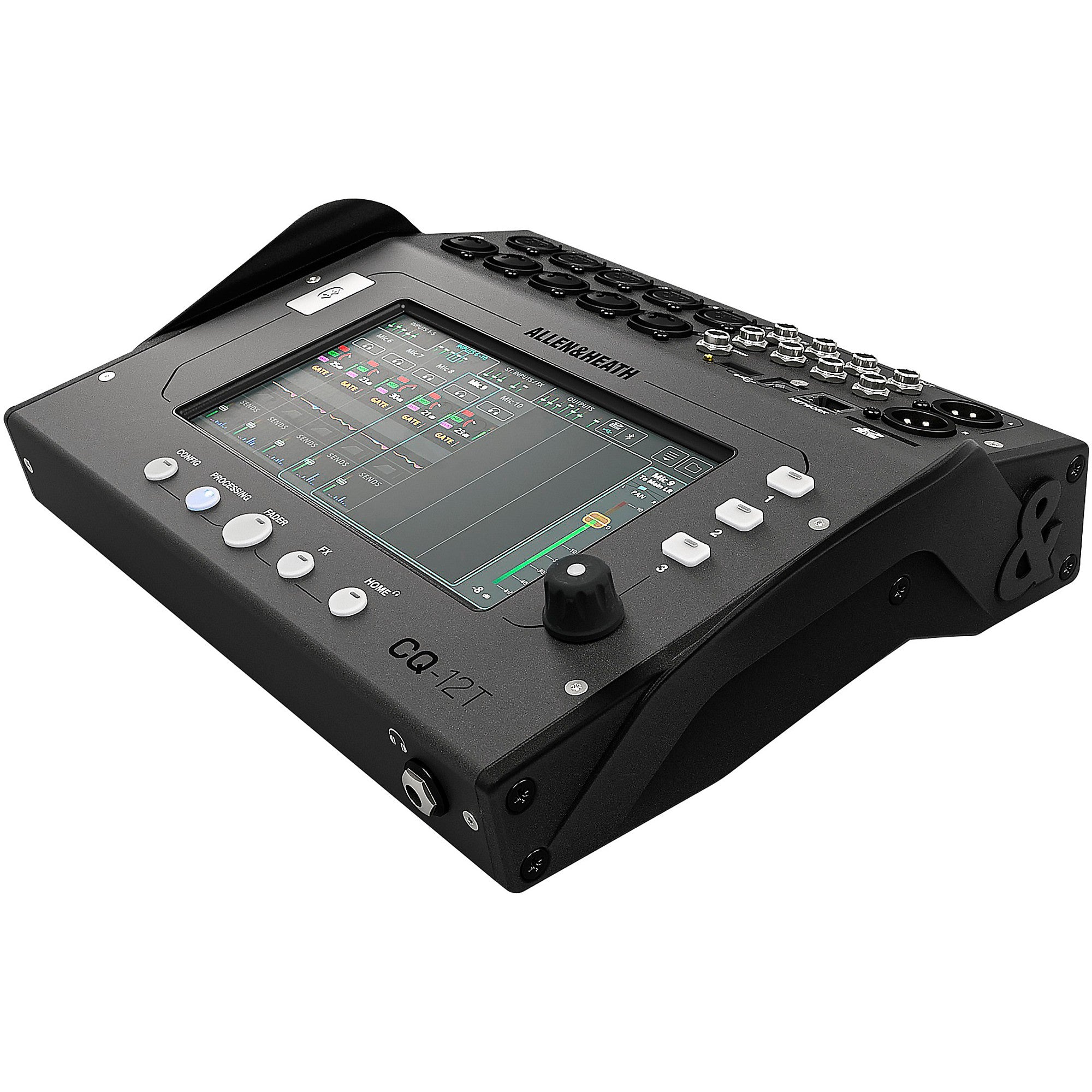Allen & Heath CQ-12T Digital Mixer With 7-inch Touchscreen and Bluetooth Connectivity