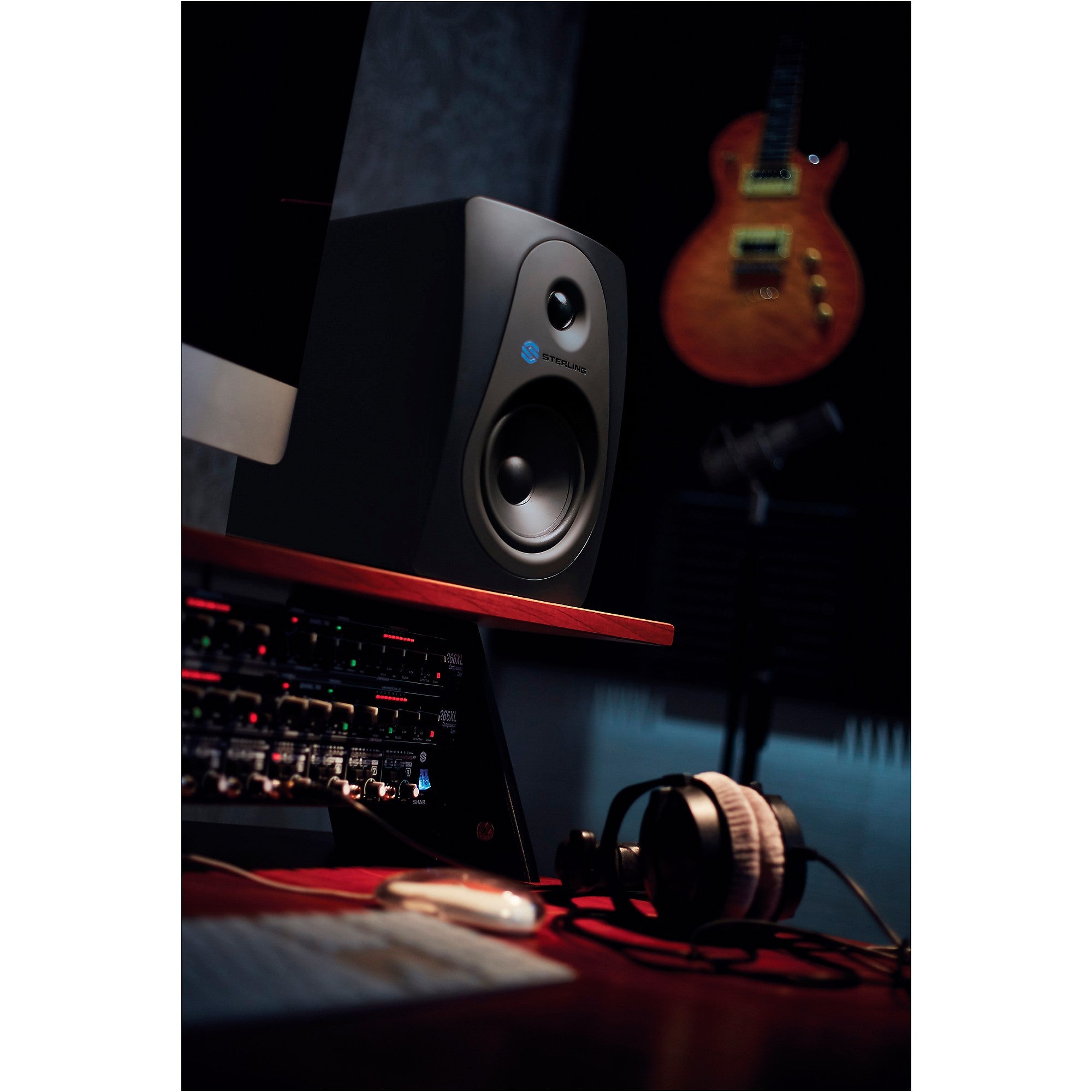 Sterling Audio MX5 5-inch Powered Studio Monitor, Black (Each)