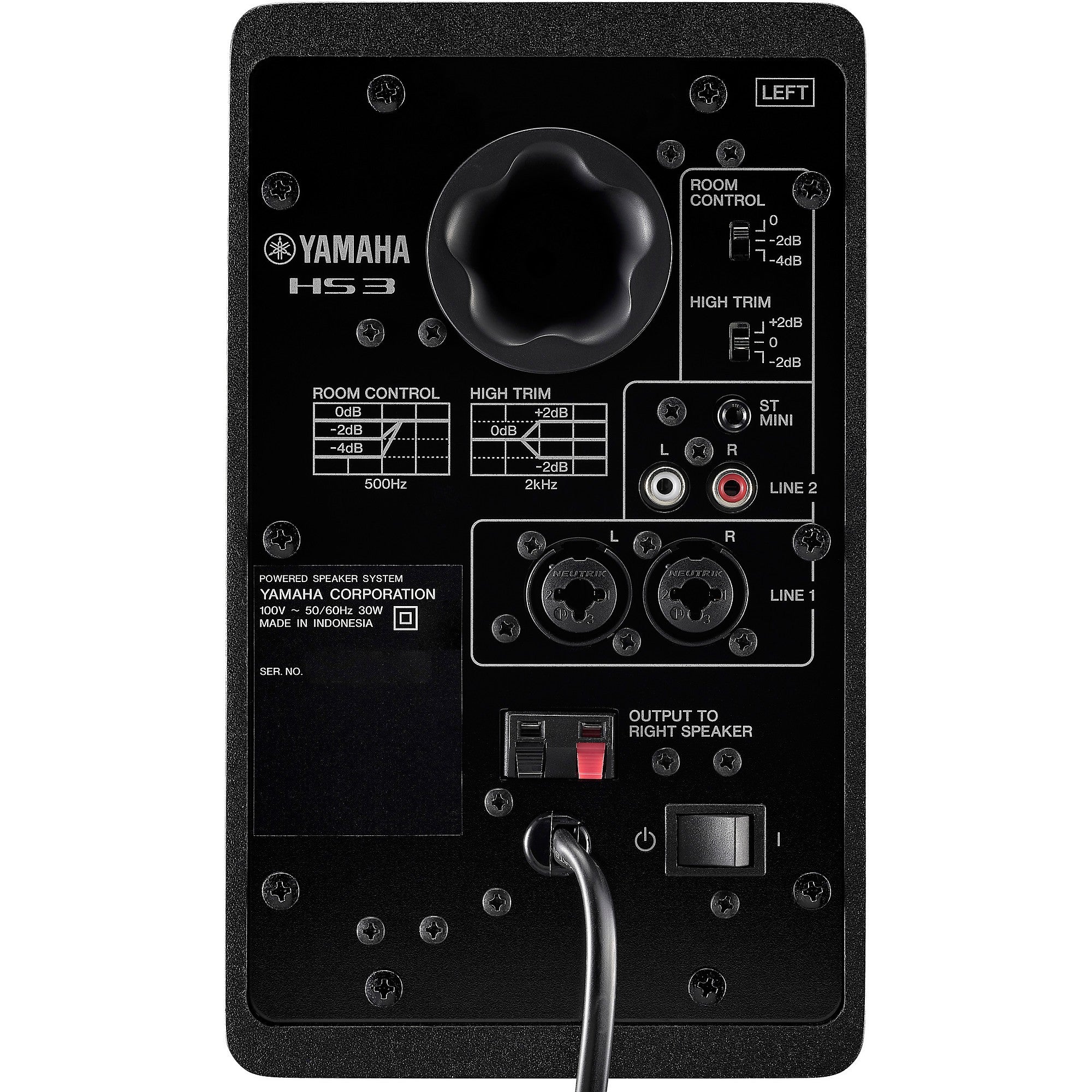 Yamaha HS3 3.5-inch Black Powered Studio Monitors (Pair)
