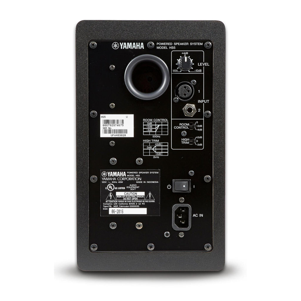 Yamaha HS5 5-inch Powered Studio Monitor (Each)