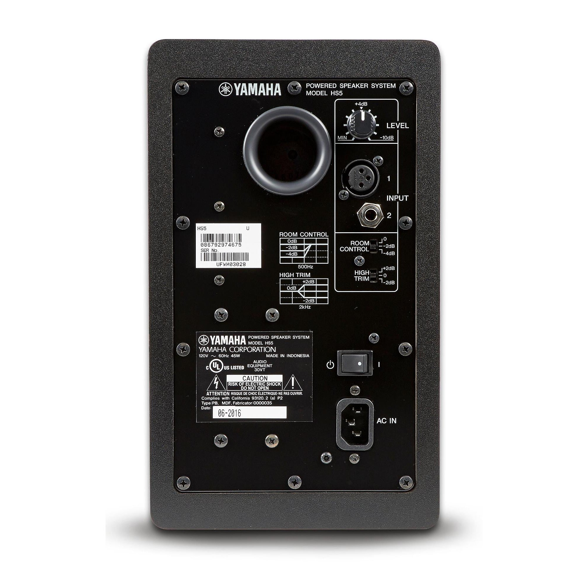 Yamaha HS5 5-inch Powered Studio Monitor (Each)