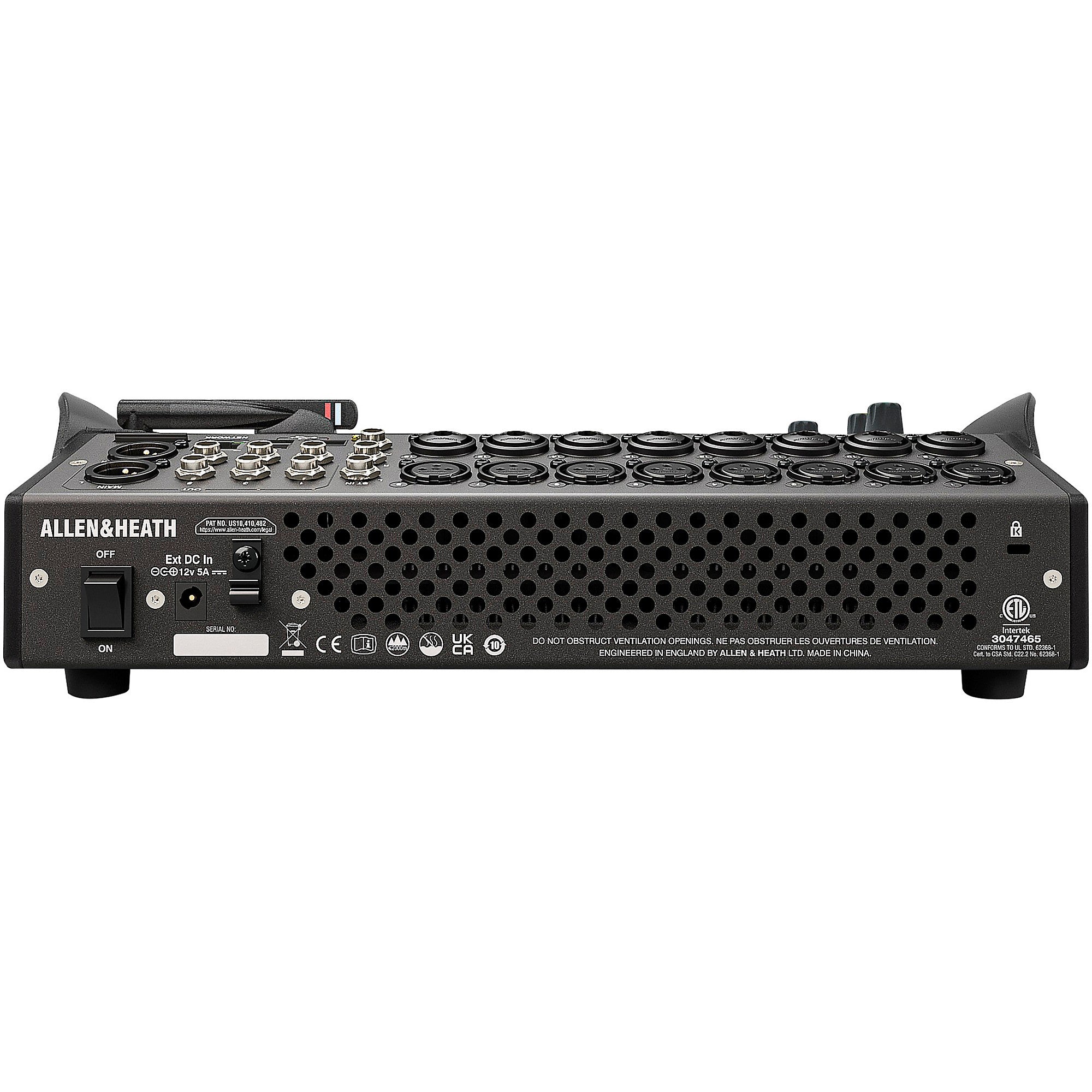 Allen & Heath CQ-18T Digital Mixer With 7-inch Touchscreen, Wi-Fi and Bluetooth Connectivity