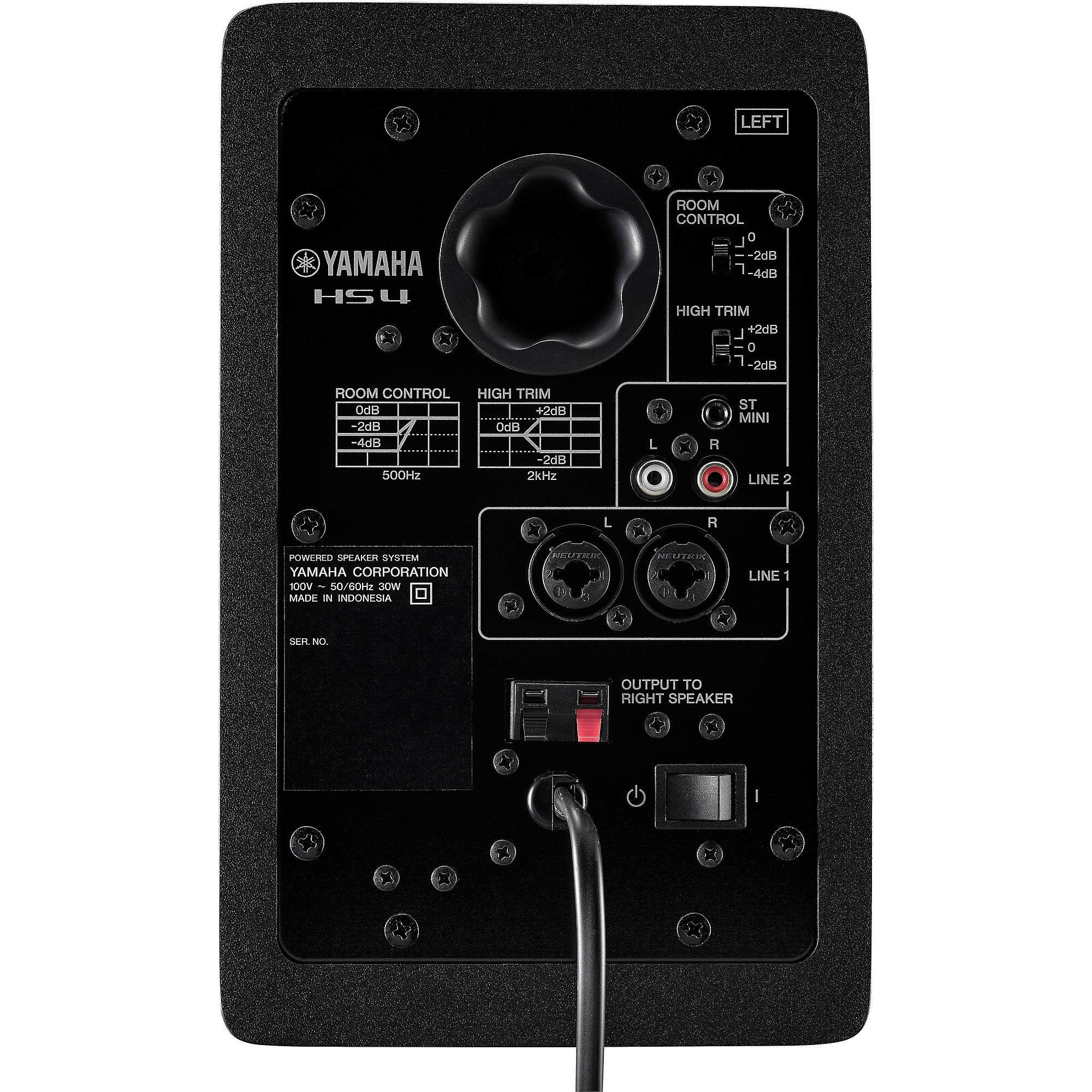Yamaha HS4 4.5-inch Black Powered Studio Monitors (Pair)