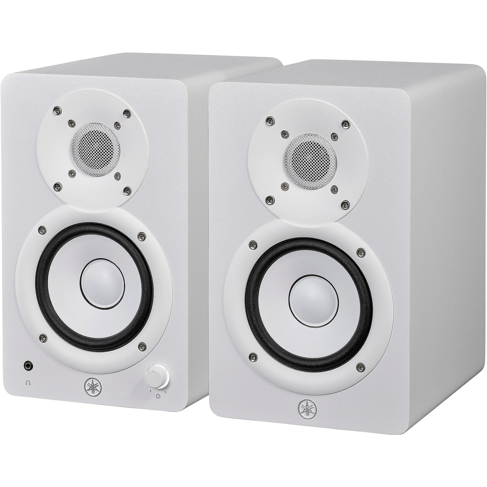 Yamaha HS4 4.5-inch White Powered Studio Monitors (Pair)